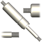 Resortes de gas - acero inoxidable