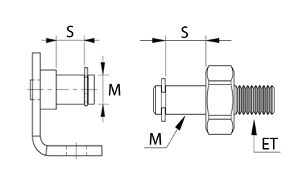 Dibujo técnico - Anclaje - Eje 